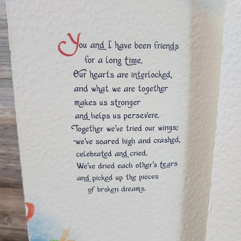 Blue Mountain Arts Friendship Greeting Card Why God Made Friends Vickie Worsham